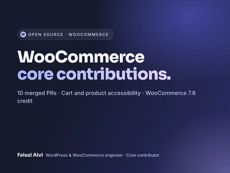 WooCommerce core