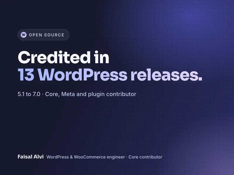 WordPress core